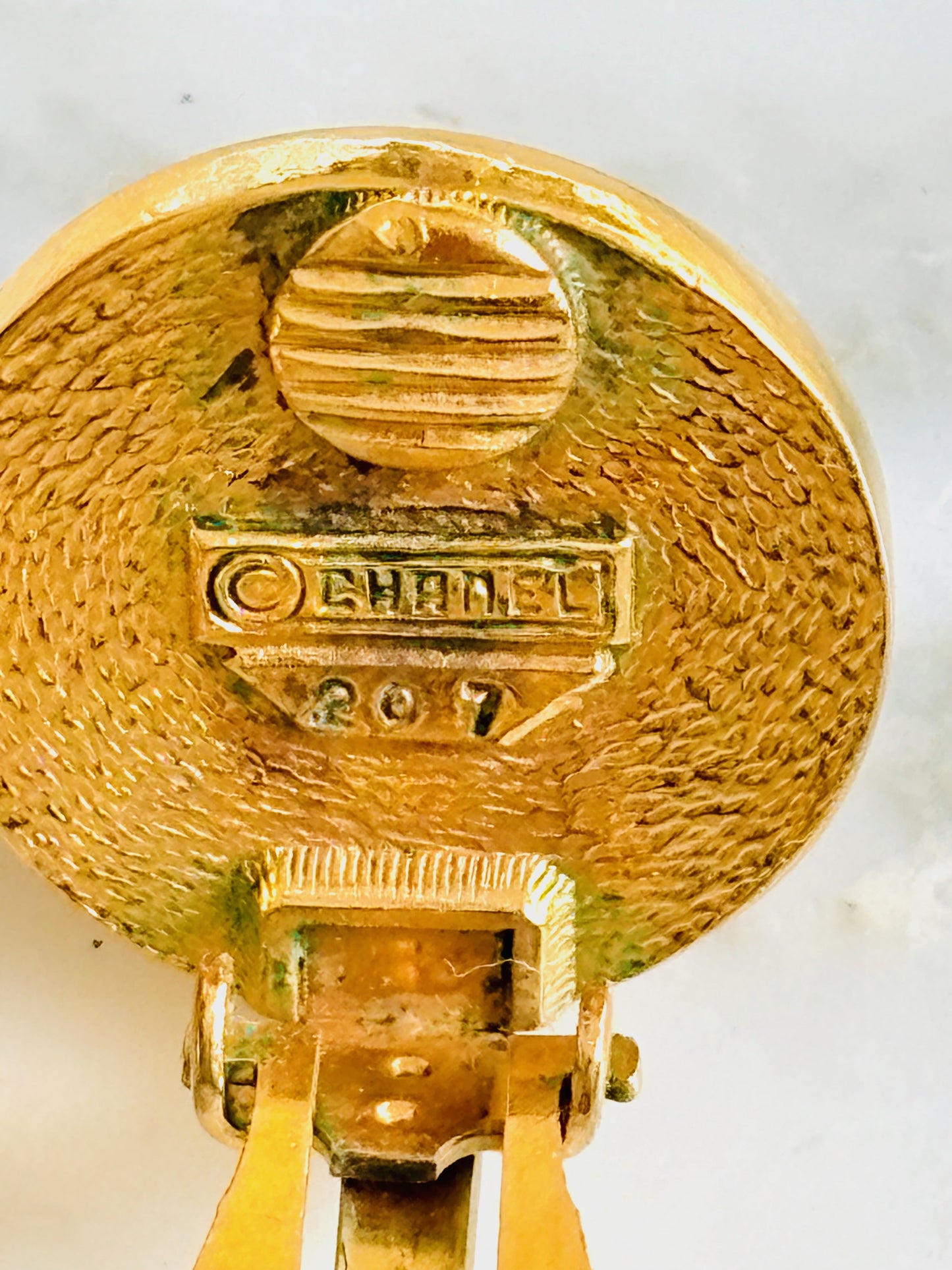 CHANEL Boucles d'oreilles circa 90