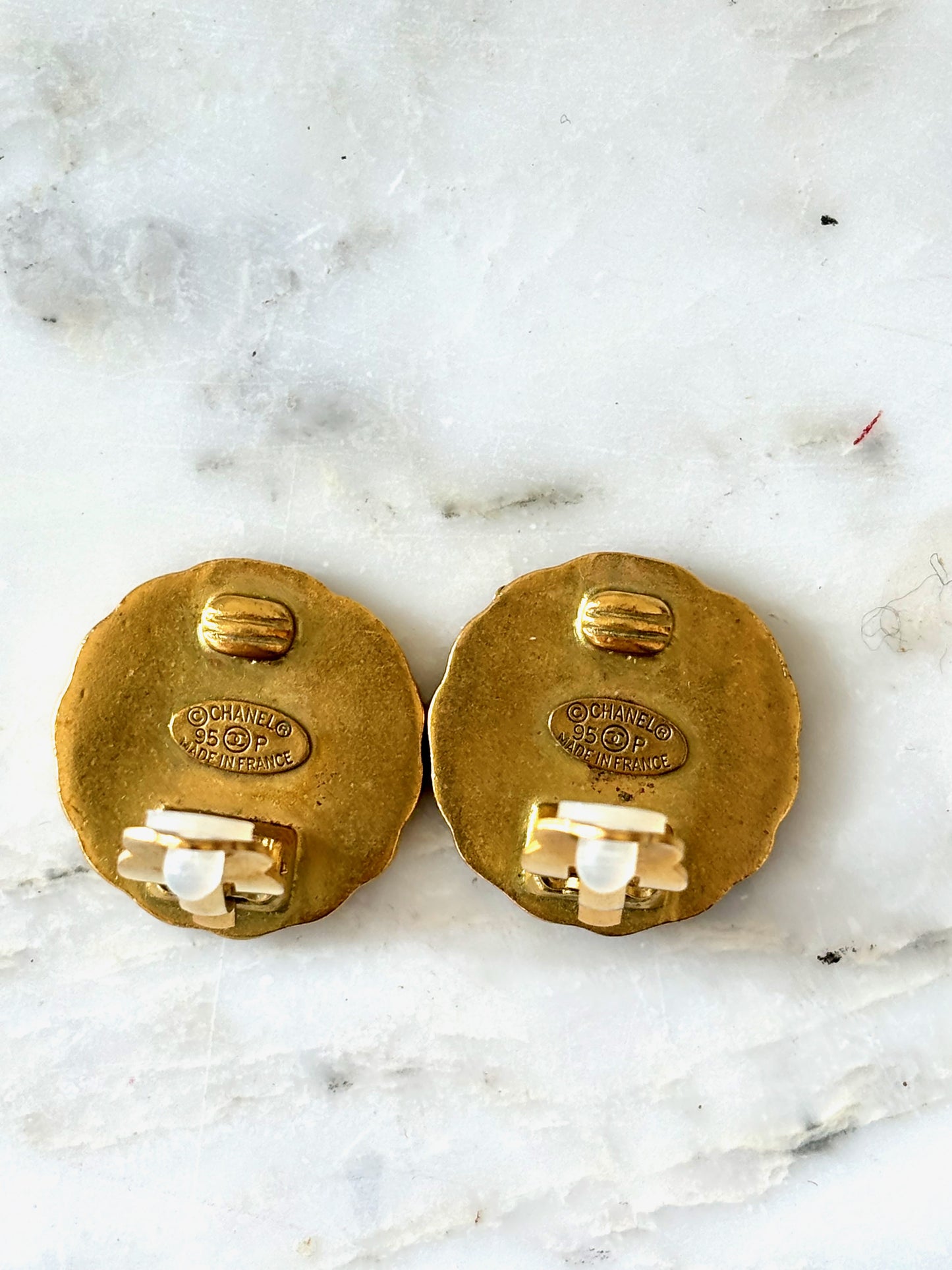 CHANEL Boucles d’oreilles 1995
