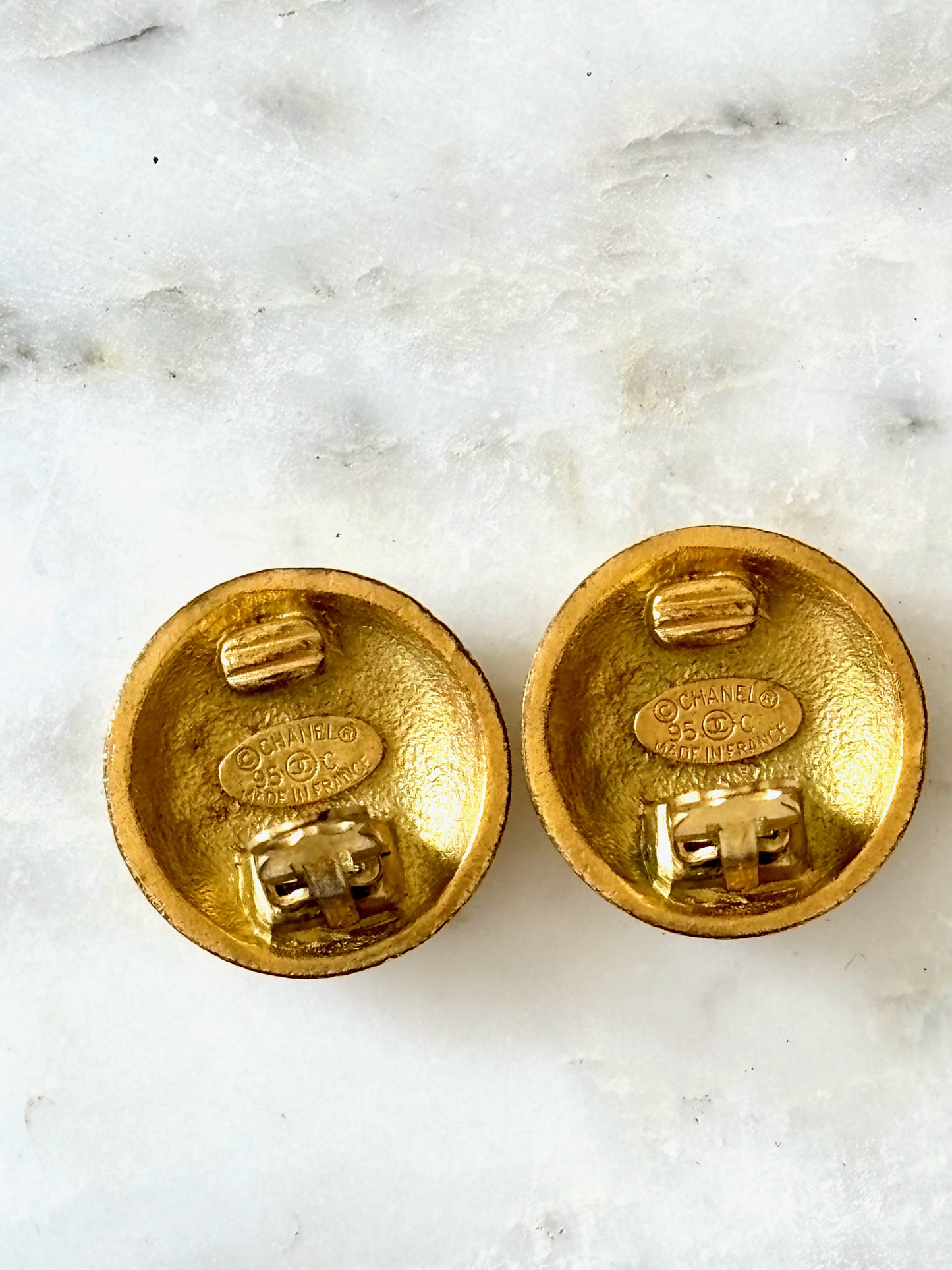 CHANEL Boucles d’oreilles 1995