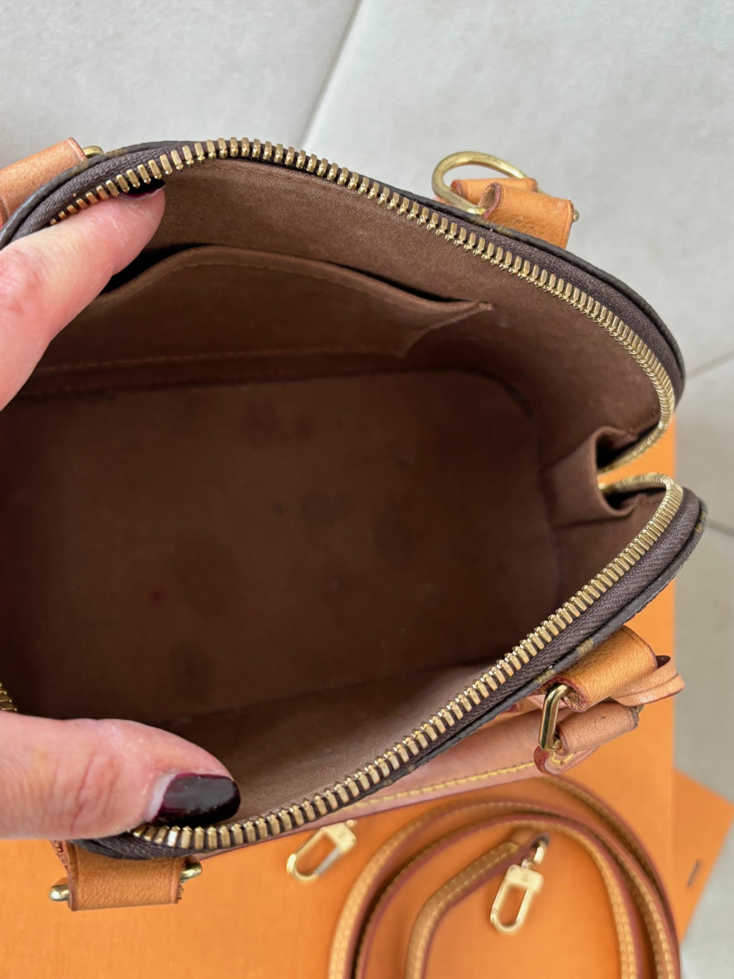 LOUIS VUITTON Sac Alma BB