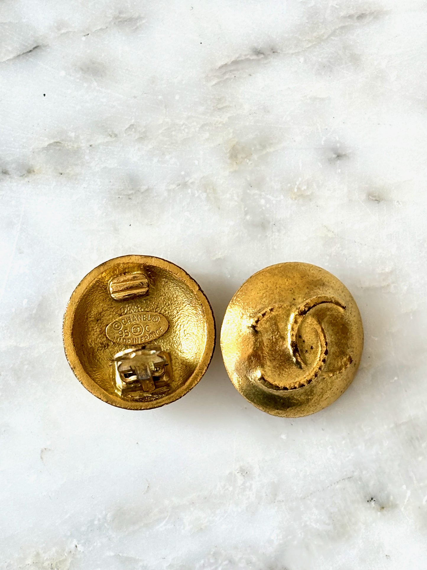 CHANEL Boucles d’oreilles 1995