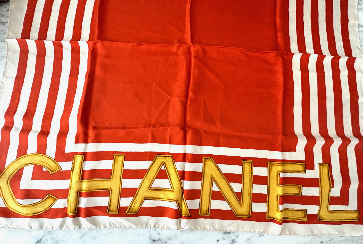 Foulard en soie CHANEL