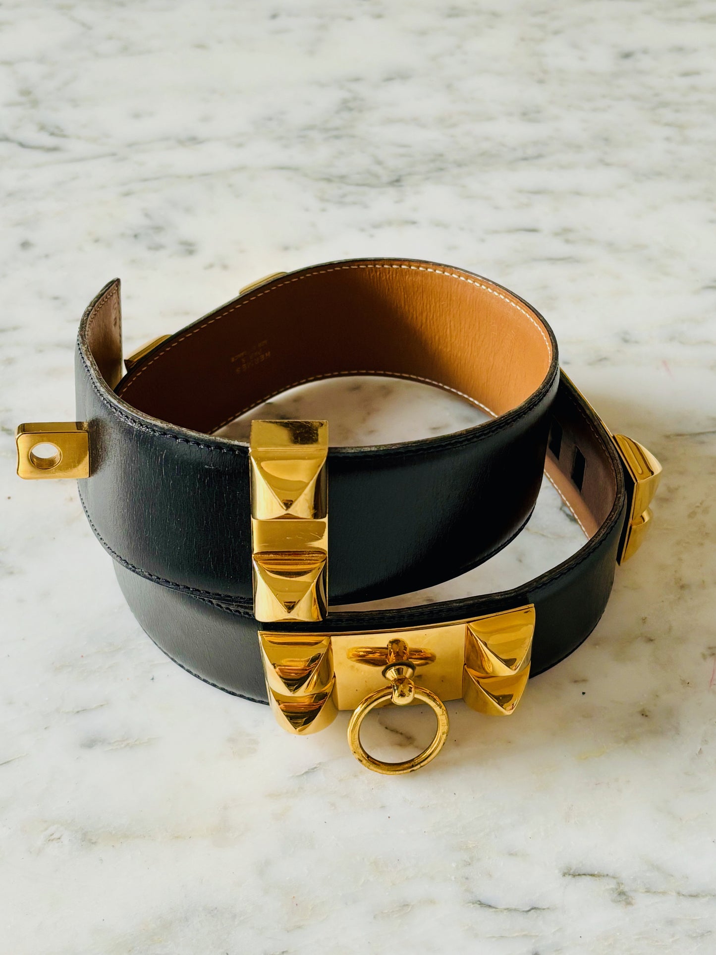 HERMÈS Ceinture Collier de Chien