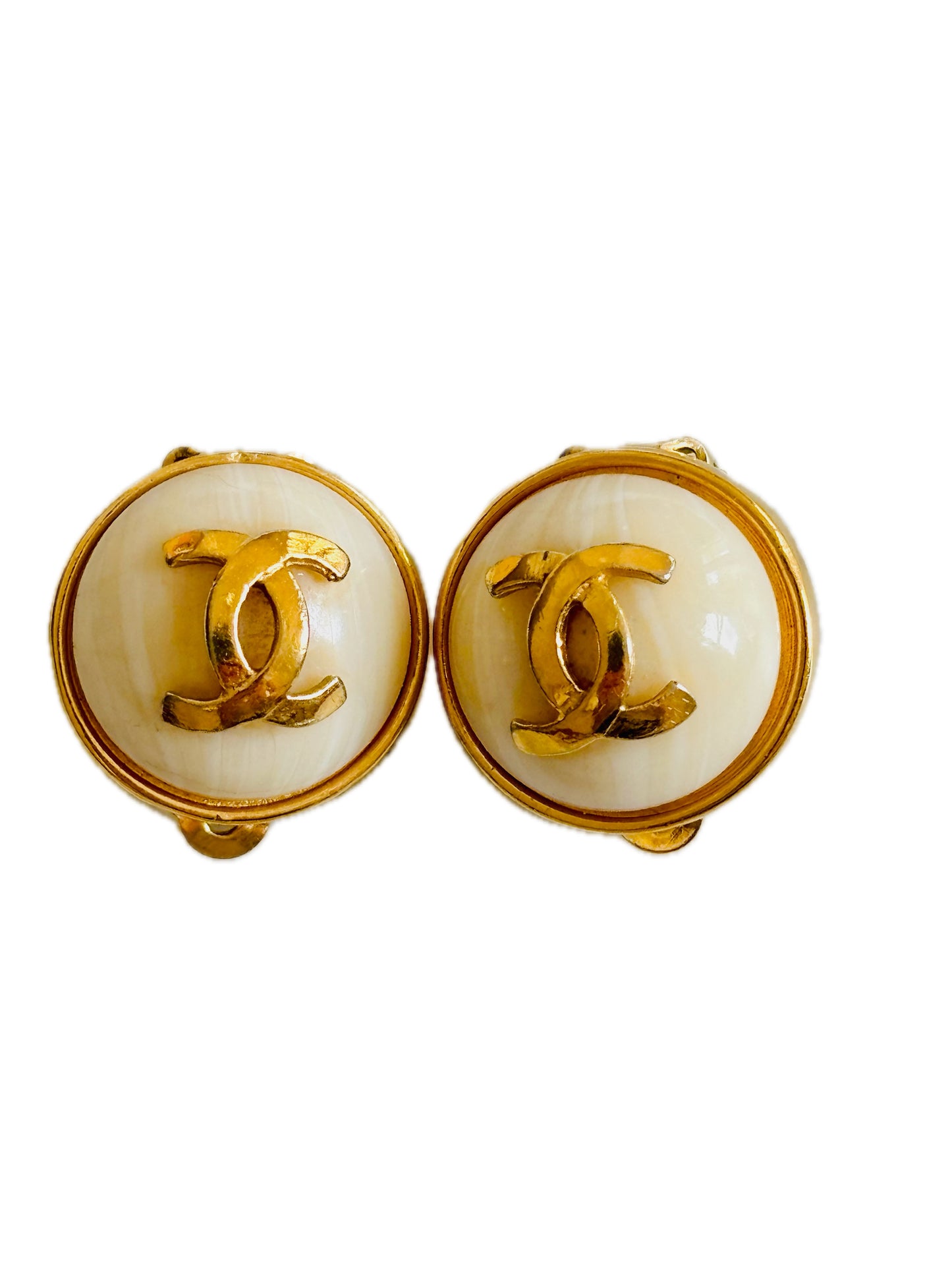 CHANEL Boucles d'oreilles circa 90