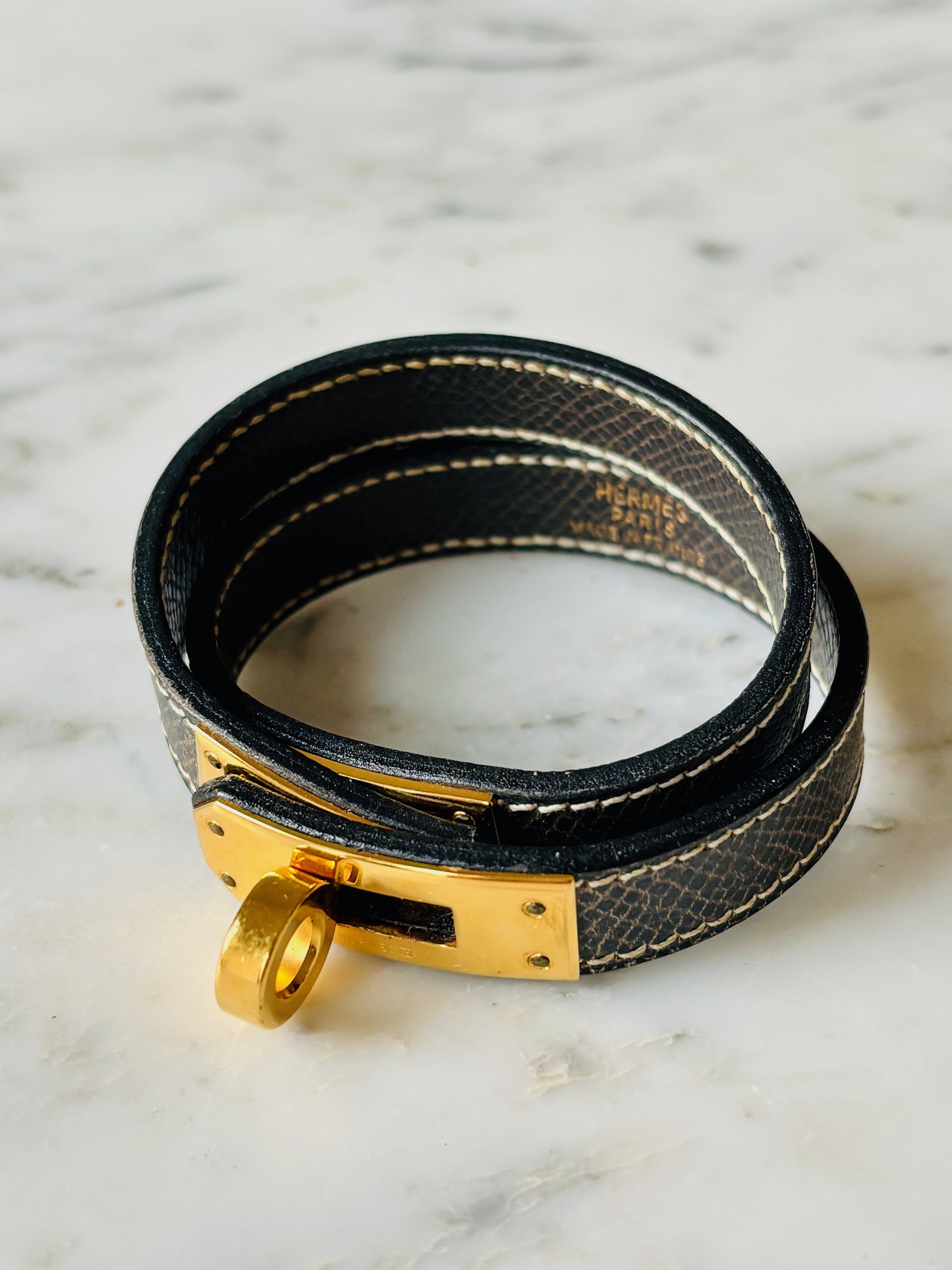 HERMÈS Bracelet Kelly double
