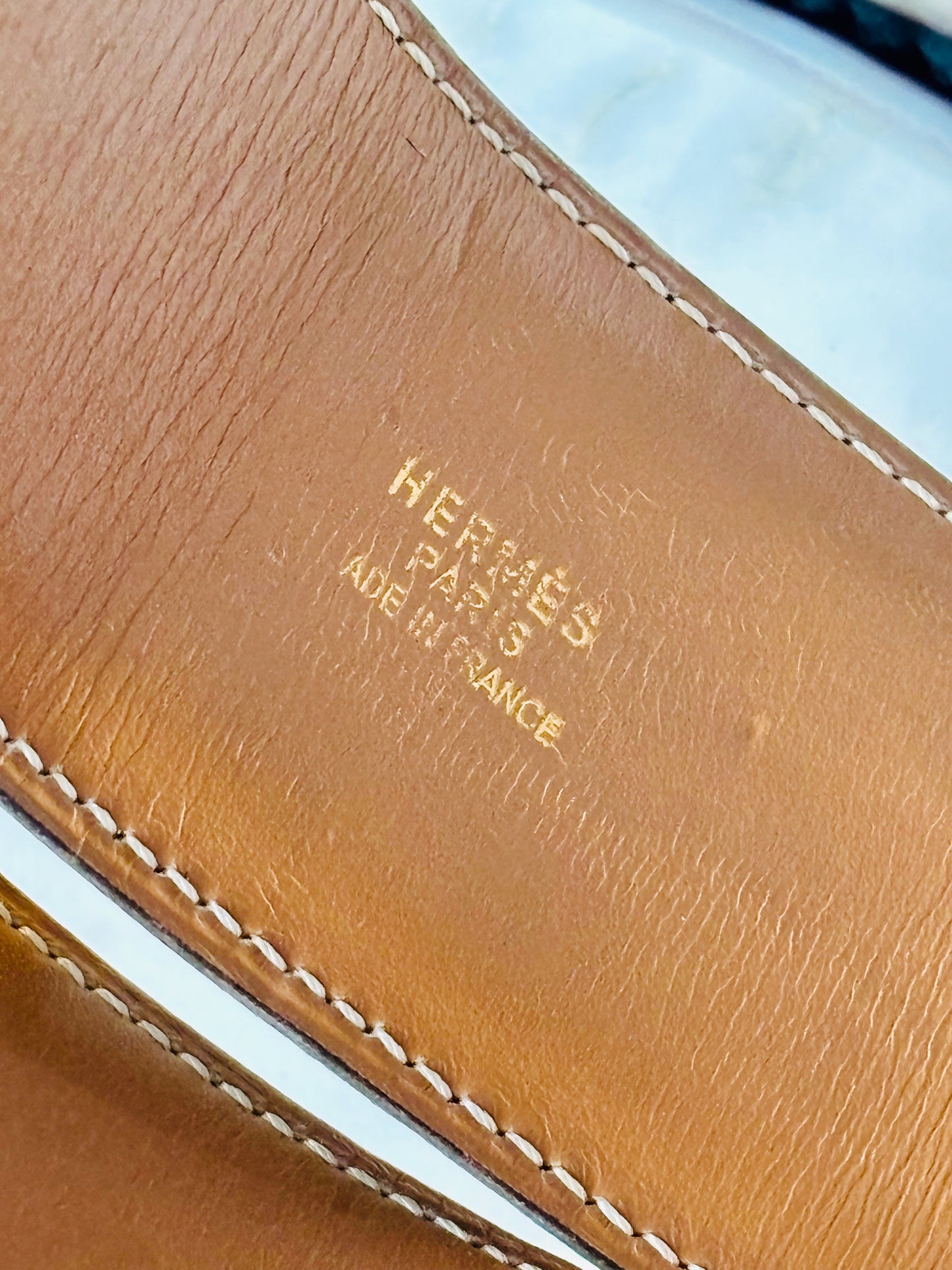 HERMÈS Ceinture Collier de Chien