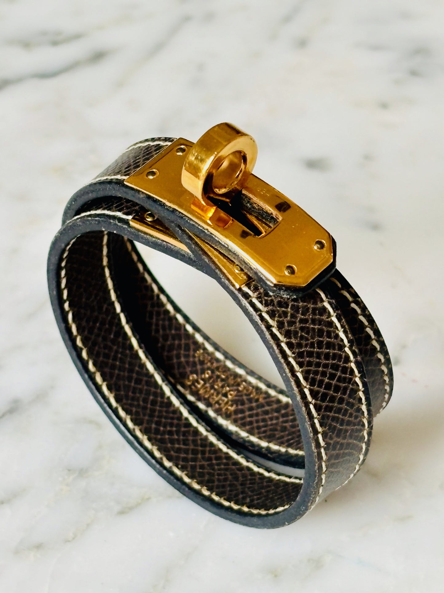 HERMÈS Bracelet Kelly double
