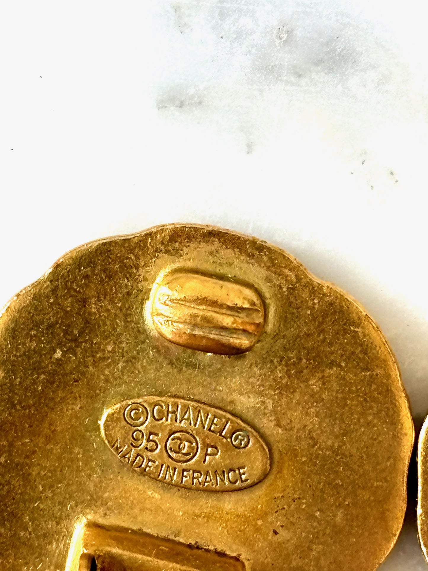 CHANEL Boucles d’oreilles 1995