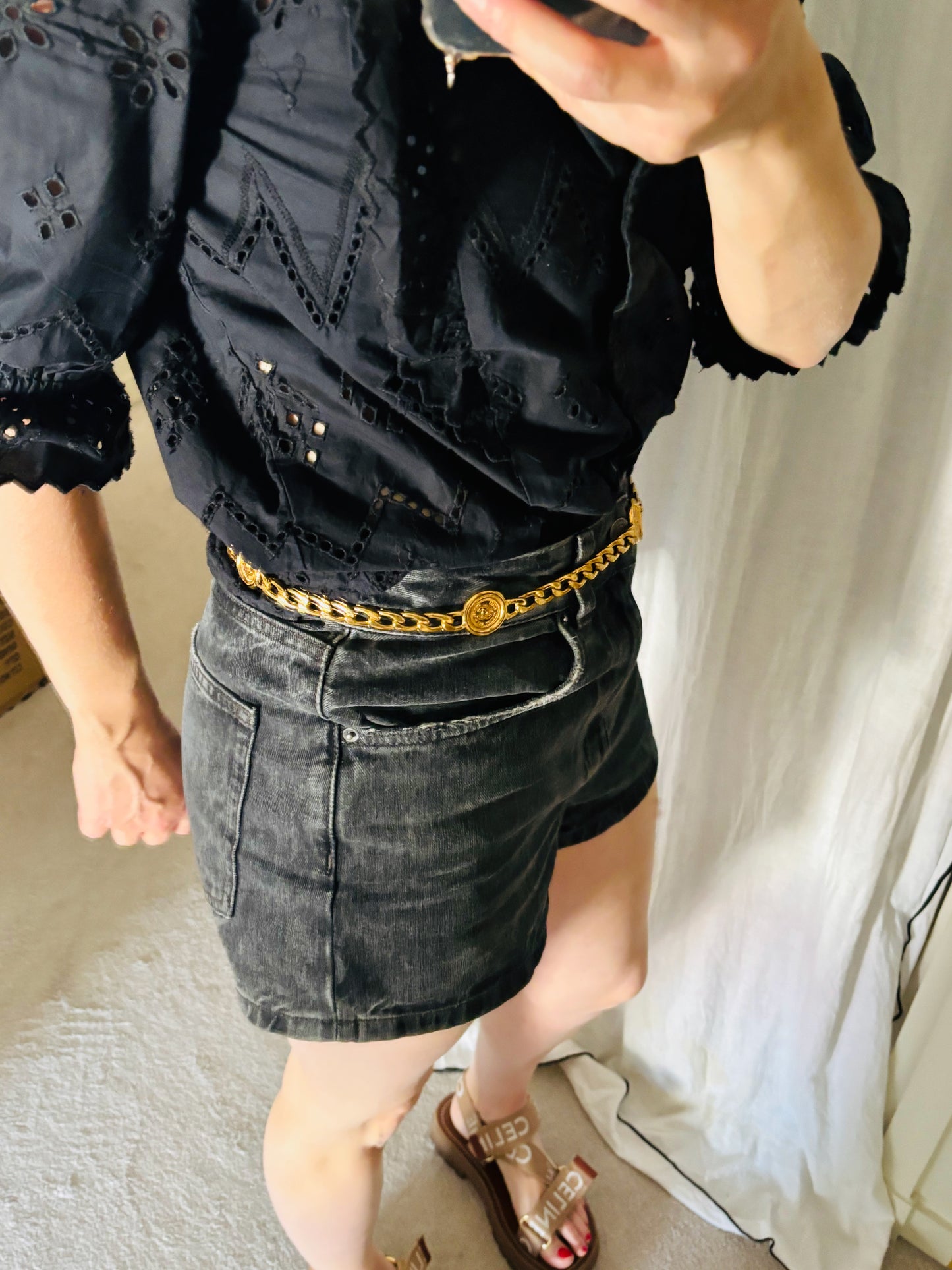 CHANEL Ceinture à maillons