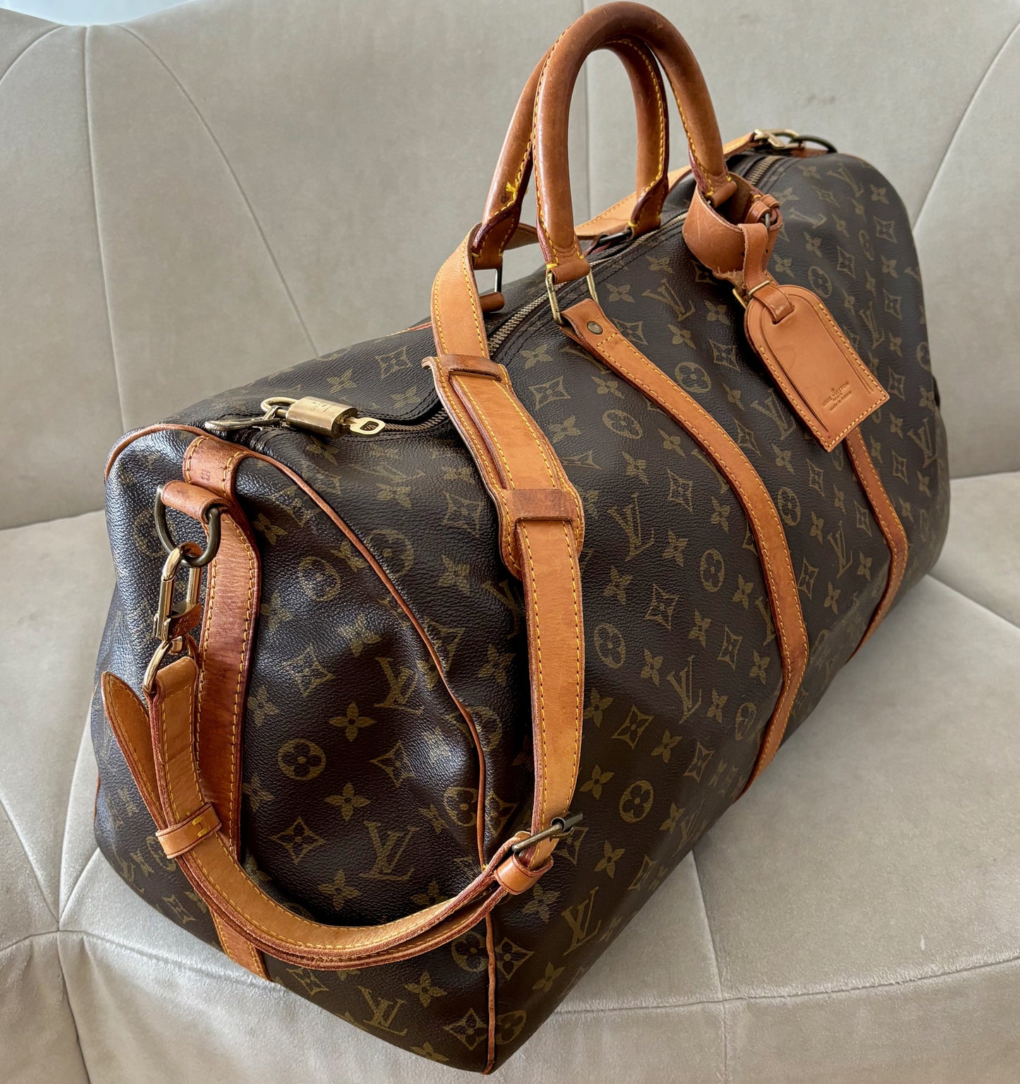 LOUIS VUITTON Sac Keepall 55
