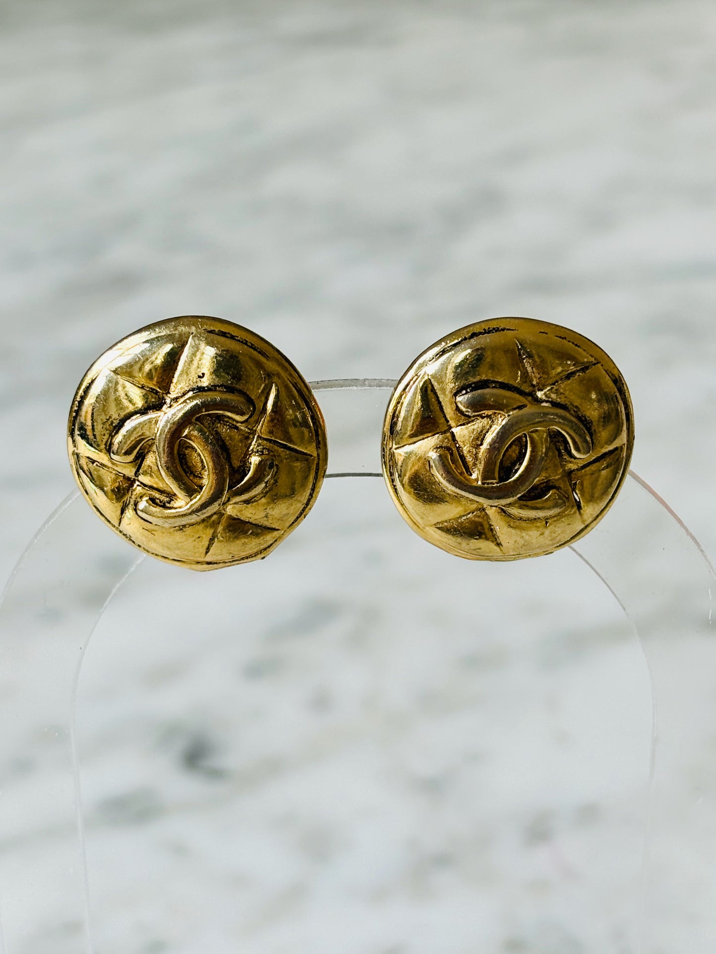 CHANEL Boucles d'oreilles 1996