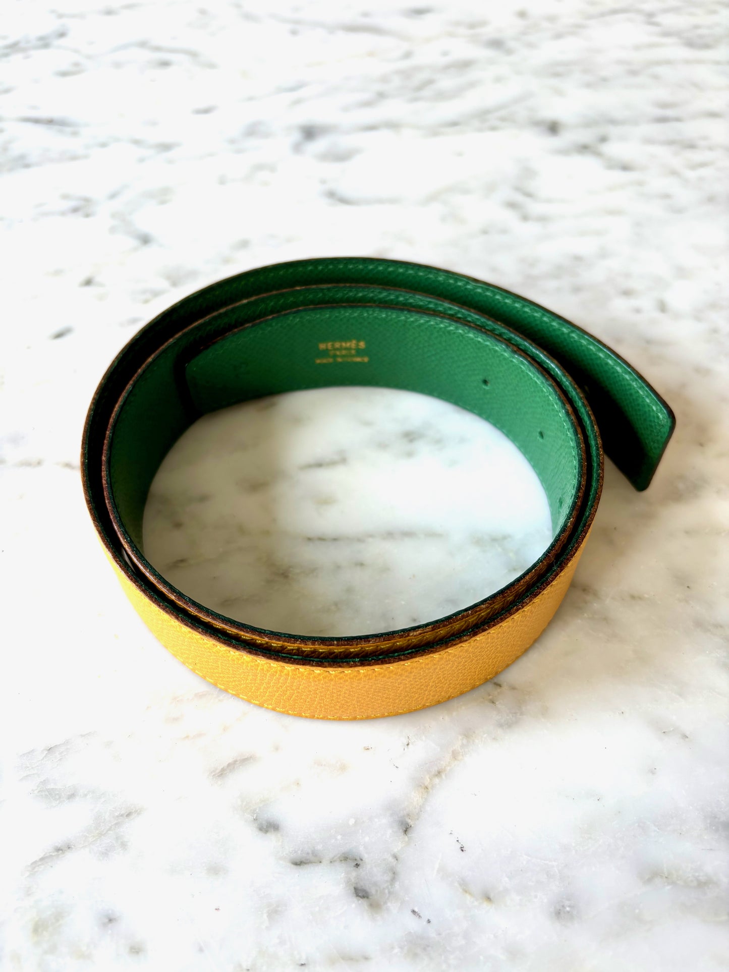 HERMÈS Cuir de ceinture