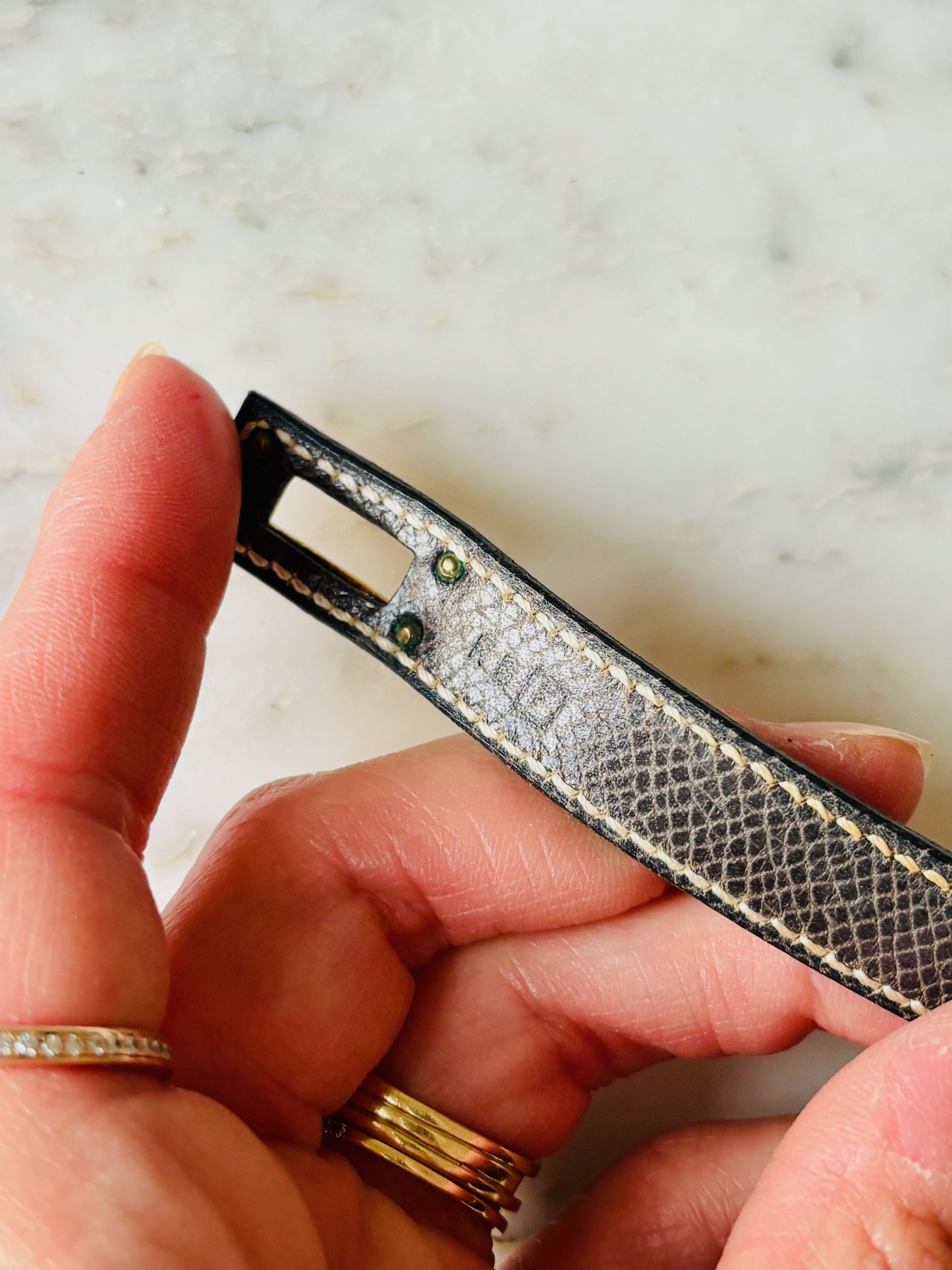HERMÈS Bracelet Kelly double
