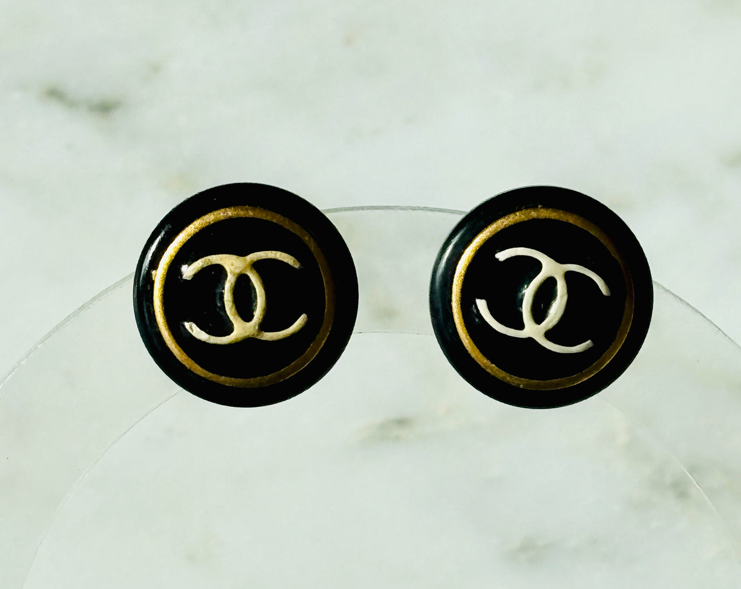 CHANEL Boucles d'oreilles 1995