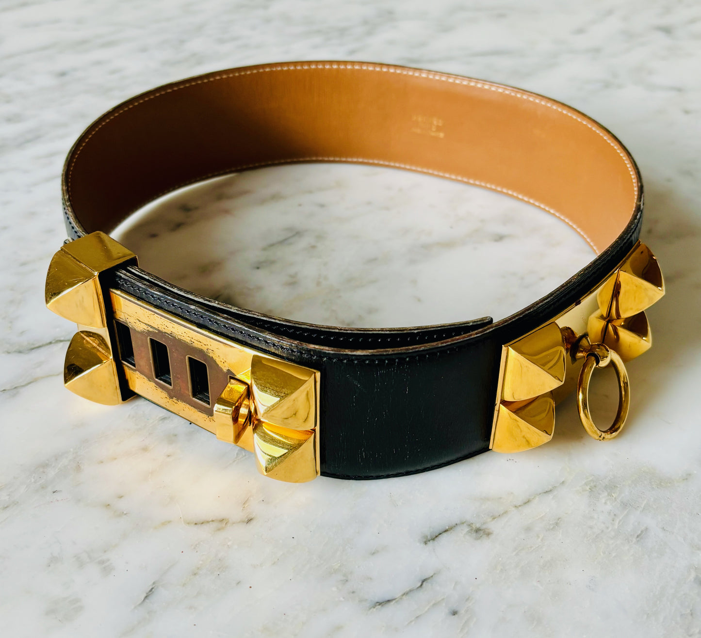 HERMÈS Ceinture Collier de Chien