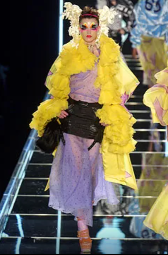 DIOR Jupe Utility Leather F/W 2003