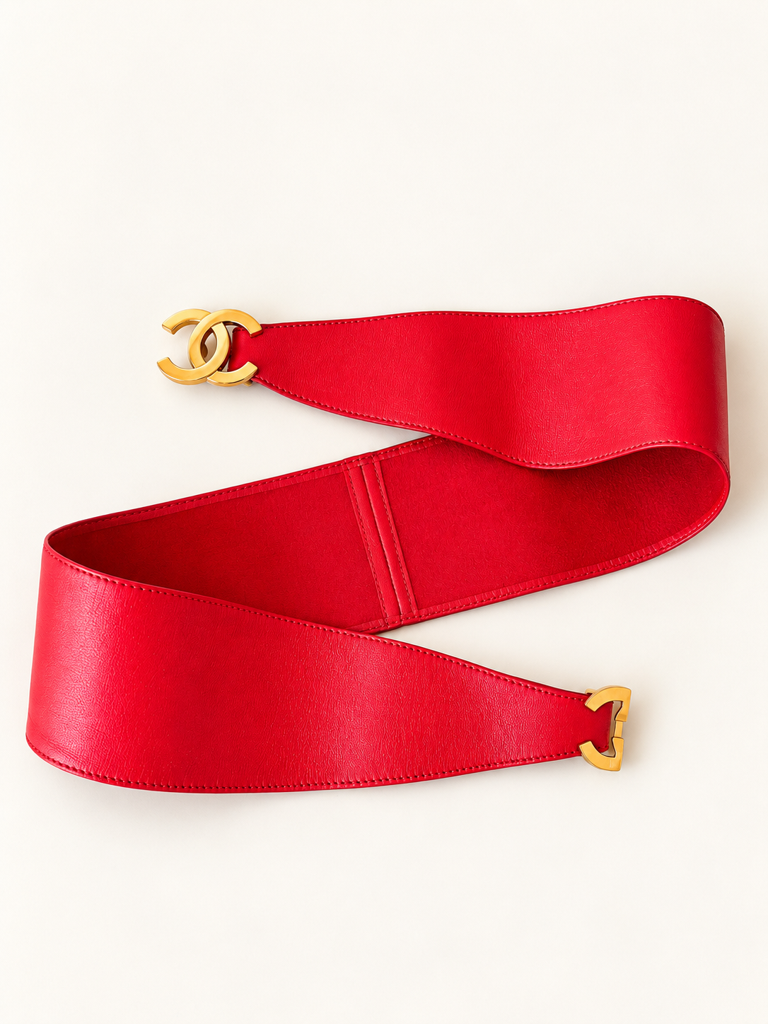 CHANEL Ceinture Cuir CC