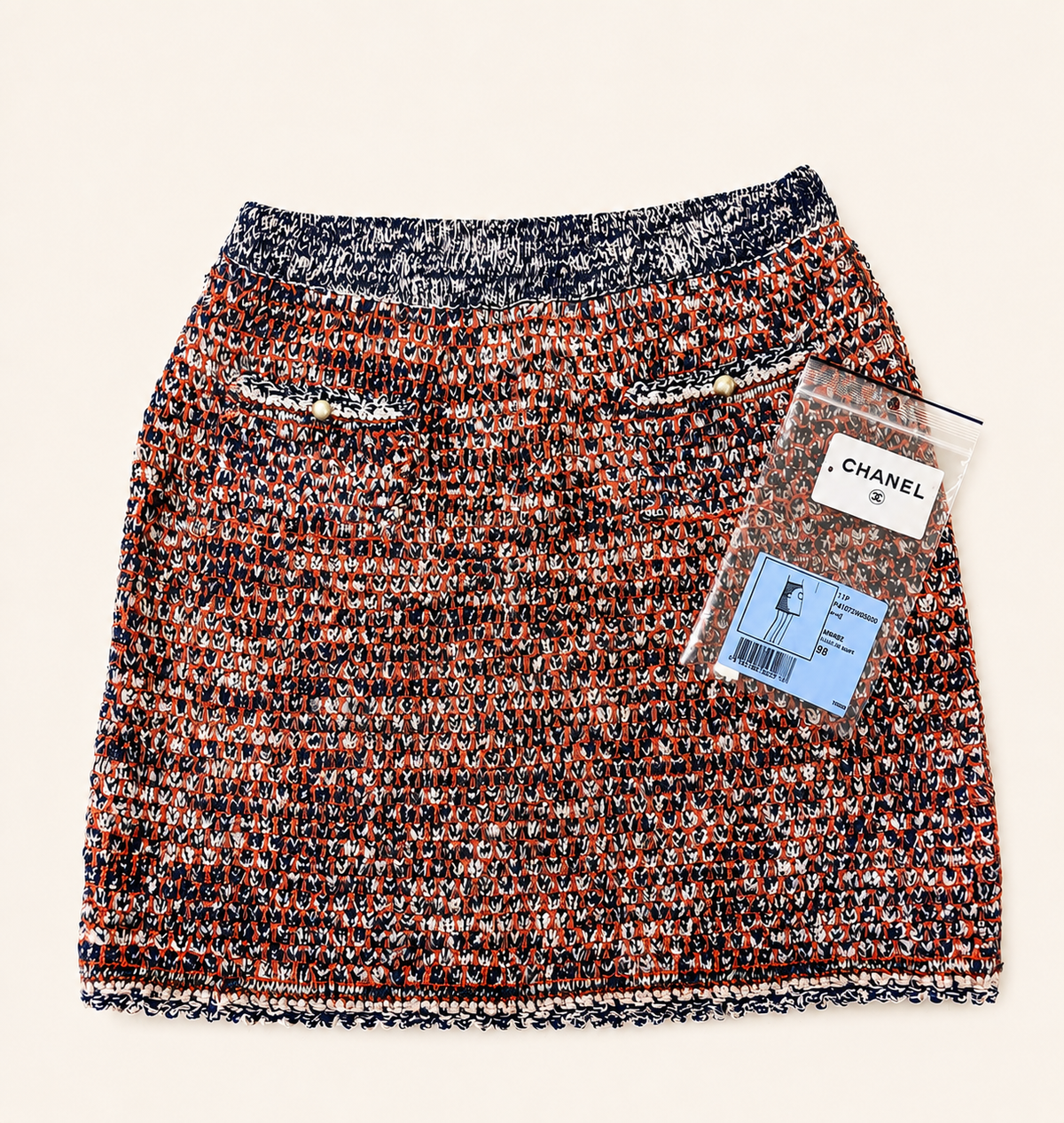 CHANEL Jupe tweed