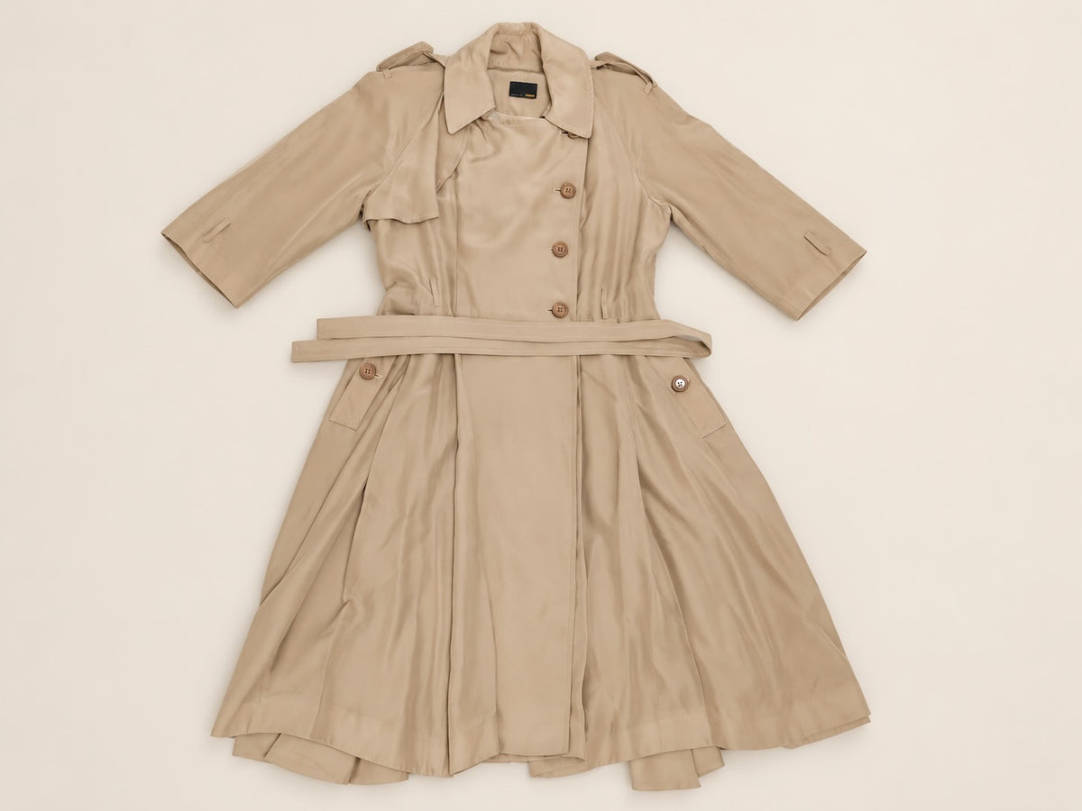 FENDI Robe Trench en Soie