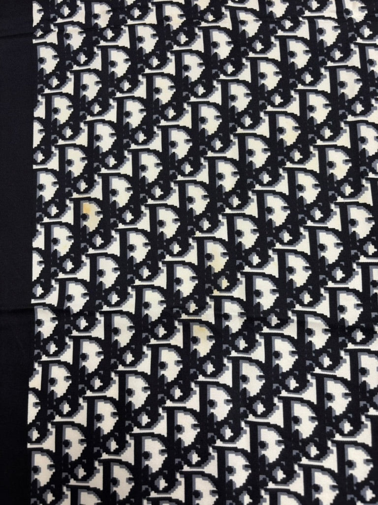 DIOR Foulard Carré Oblique en soie