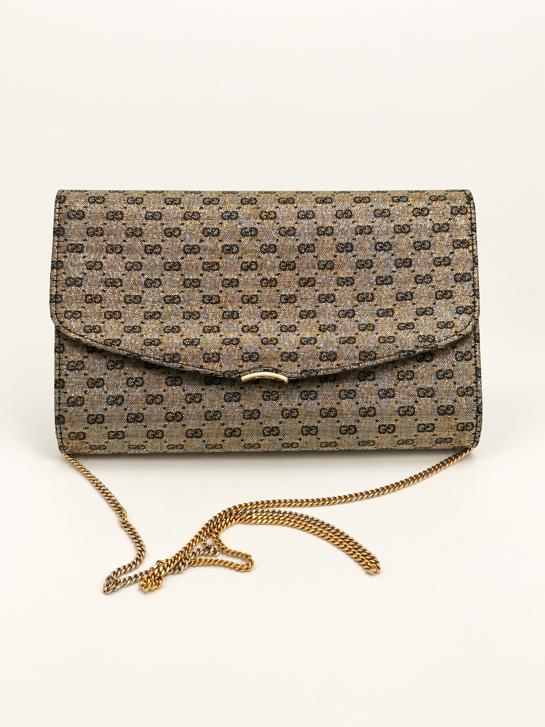 GUCCI Sac Minaudière Lamé