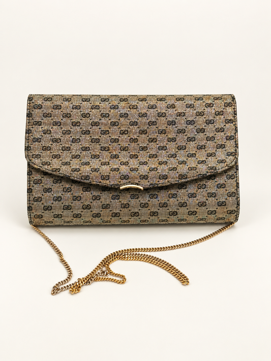 GUCCI Sac Minaudière Lamé