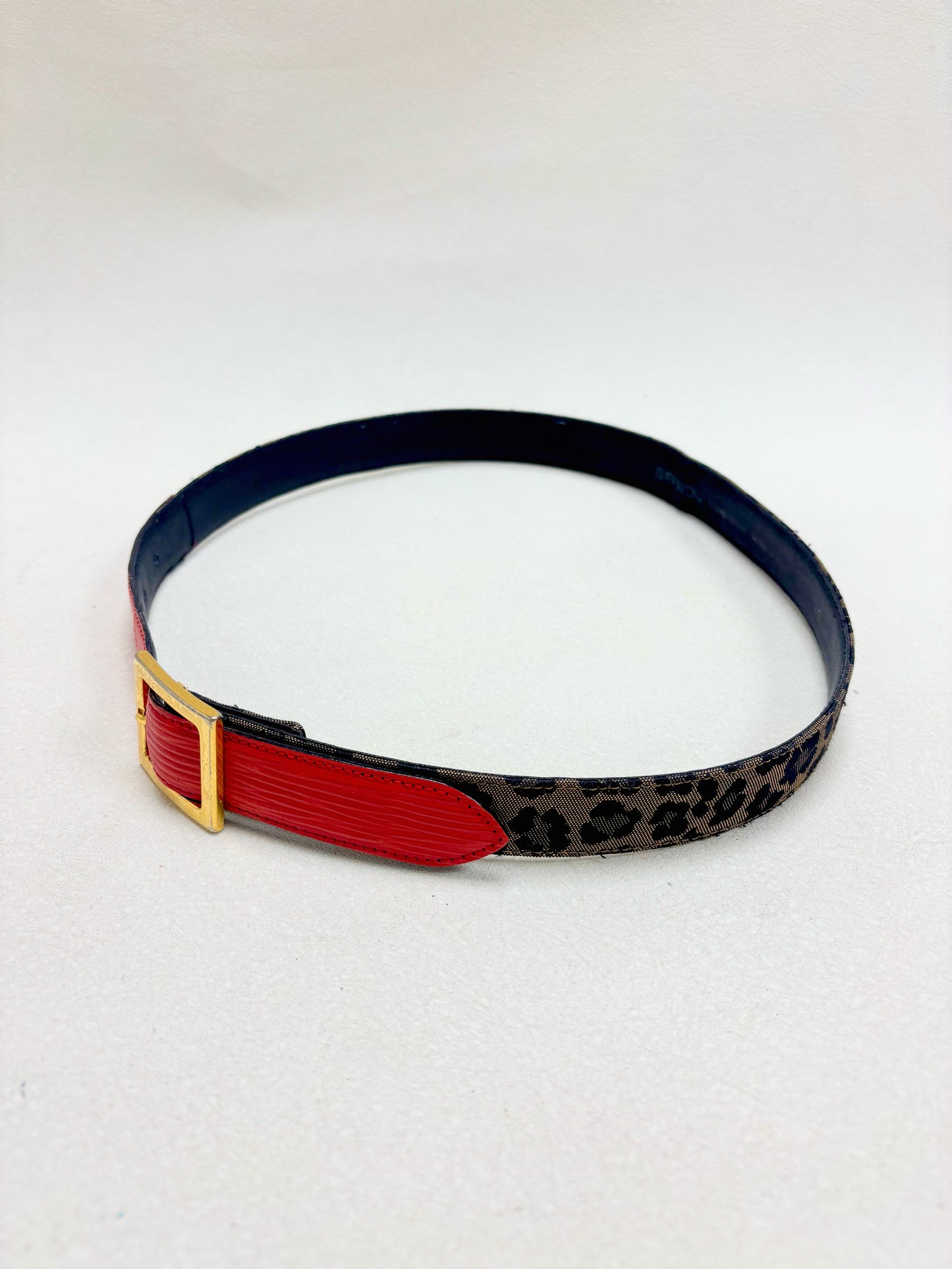 FENDI Ceinture Léopard