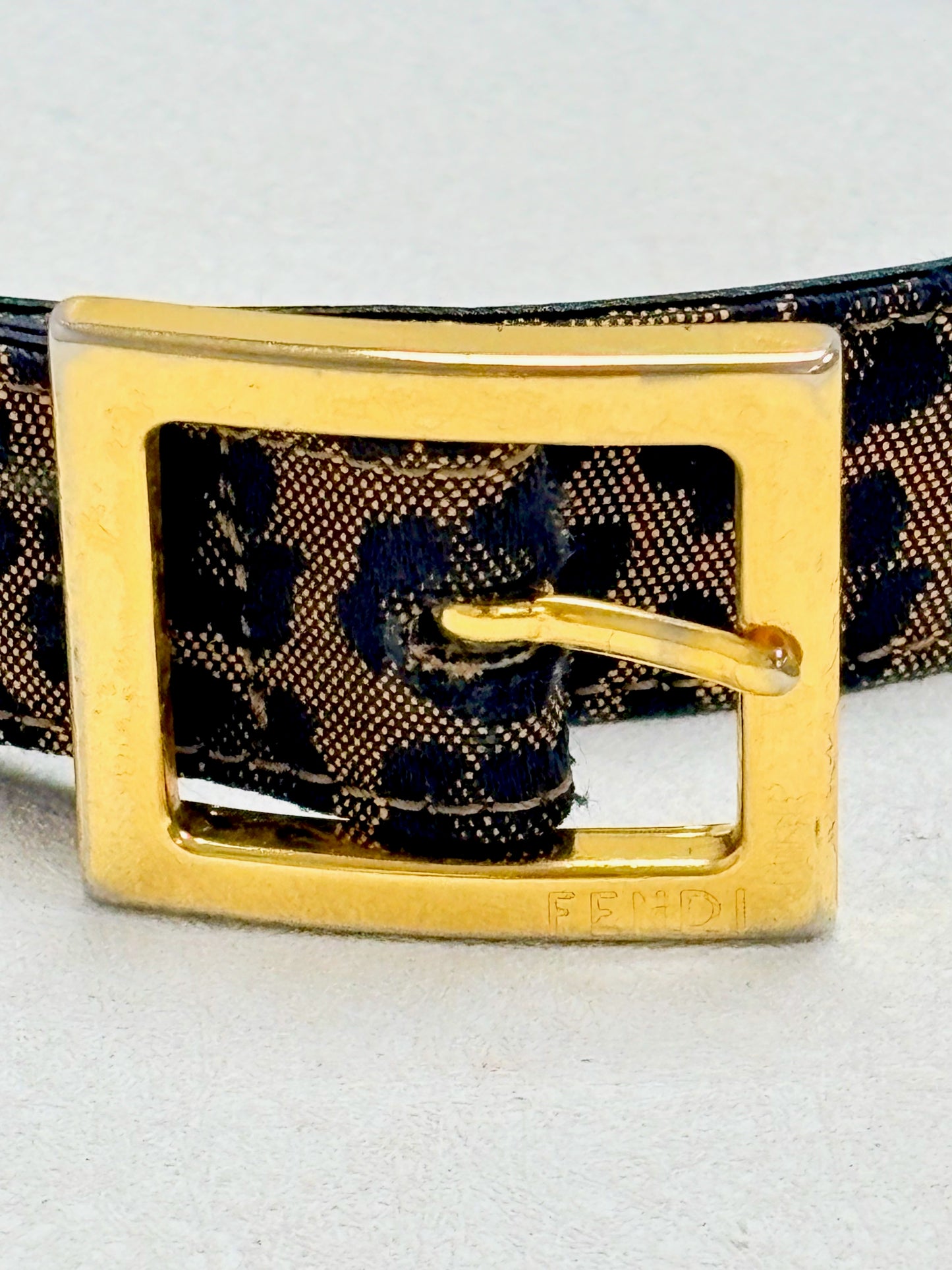 FENDI Ceinture Léopard
