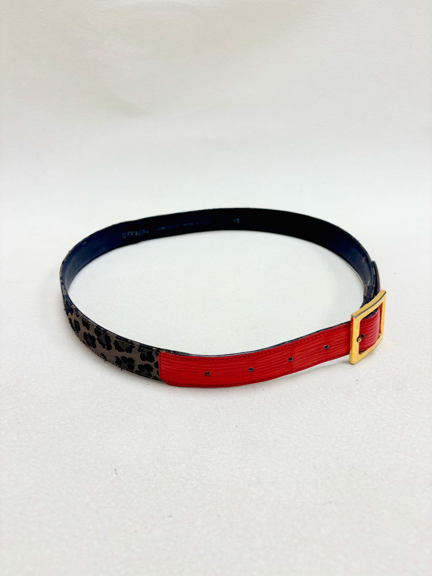 FENDI Ceinture Léopard