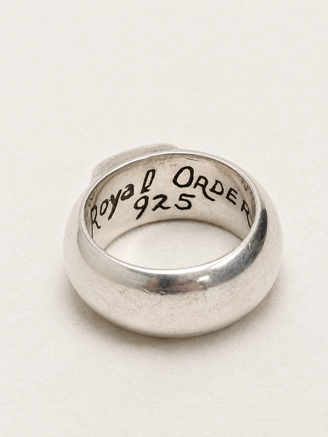 ROYAL ORDER Bague en Argent