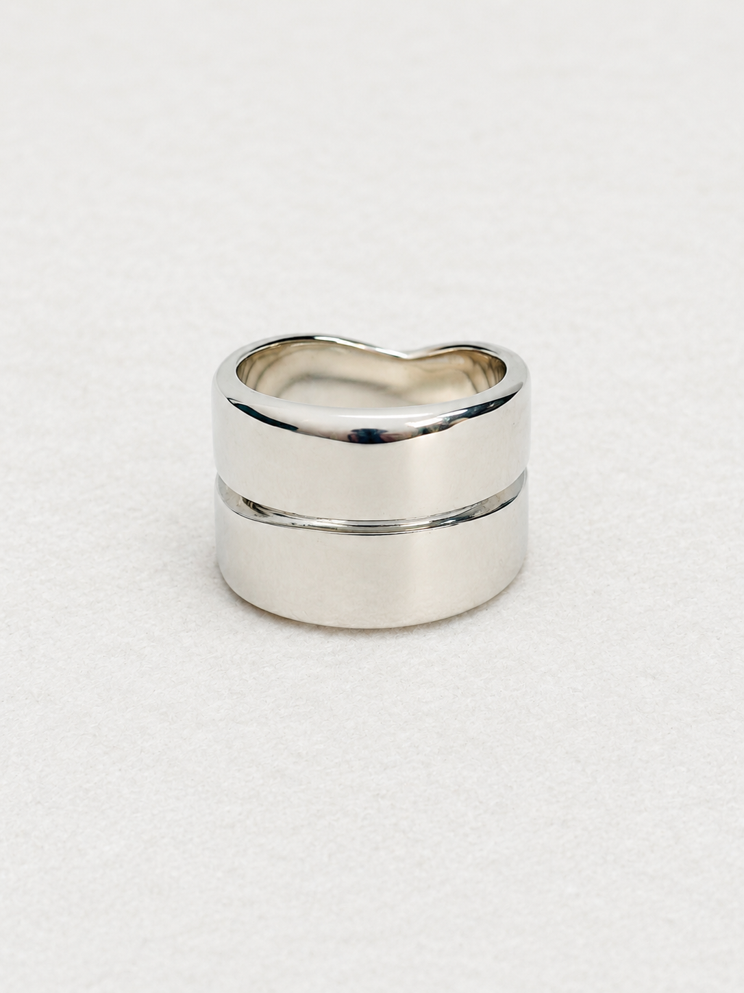 HERMÈS Bague Argent