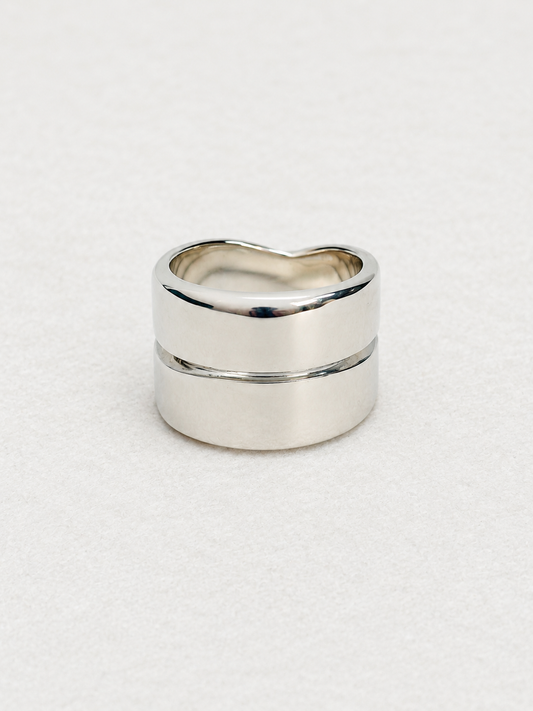 HERMÈS Bague Argent