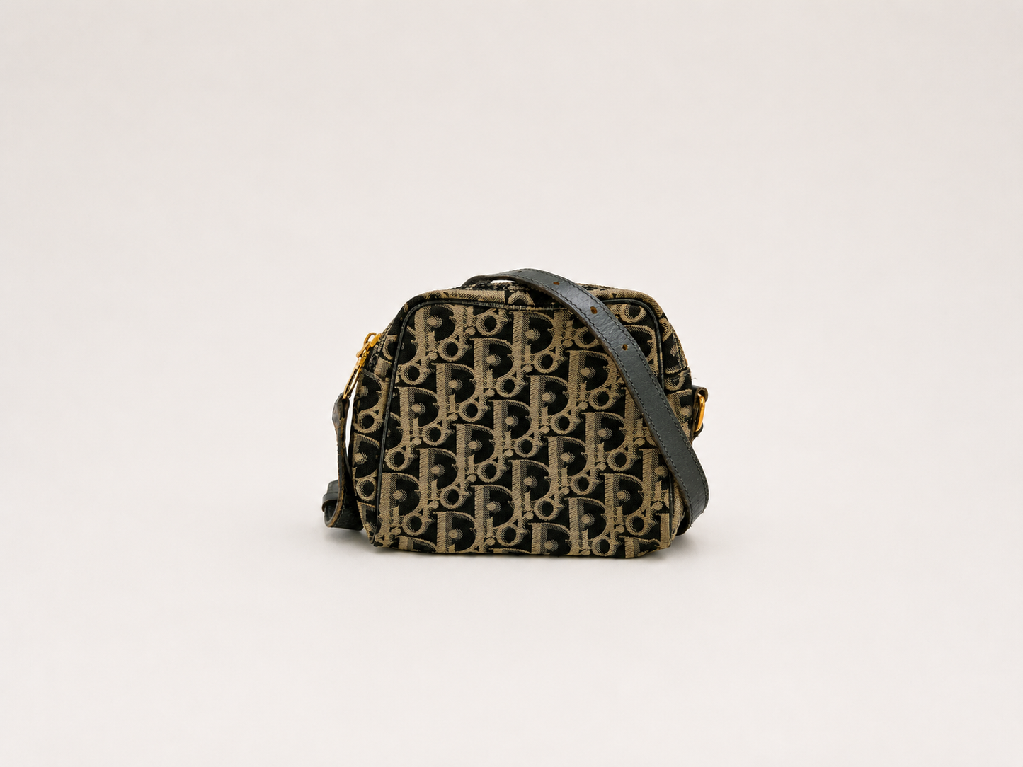 CHRISTIAN DIOR Sac Toile Oblique