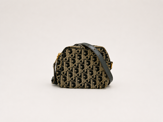 CHRISTIAN DIOR Sac Toile Oblique