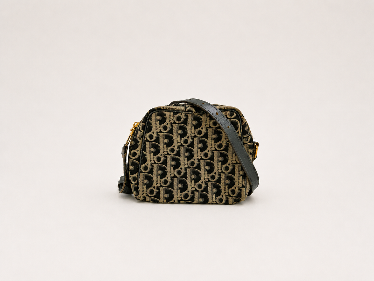 CHRISTIAN DIOR Sac Toile Oblique