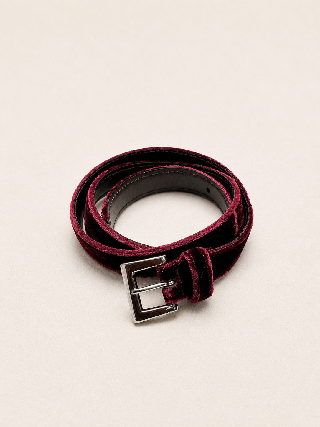 PRADA Ceinture en Velours