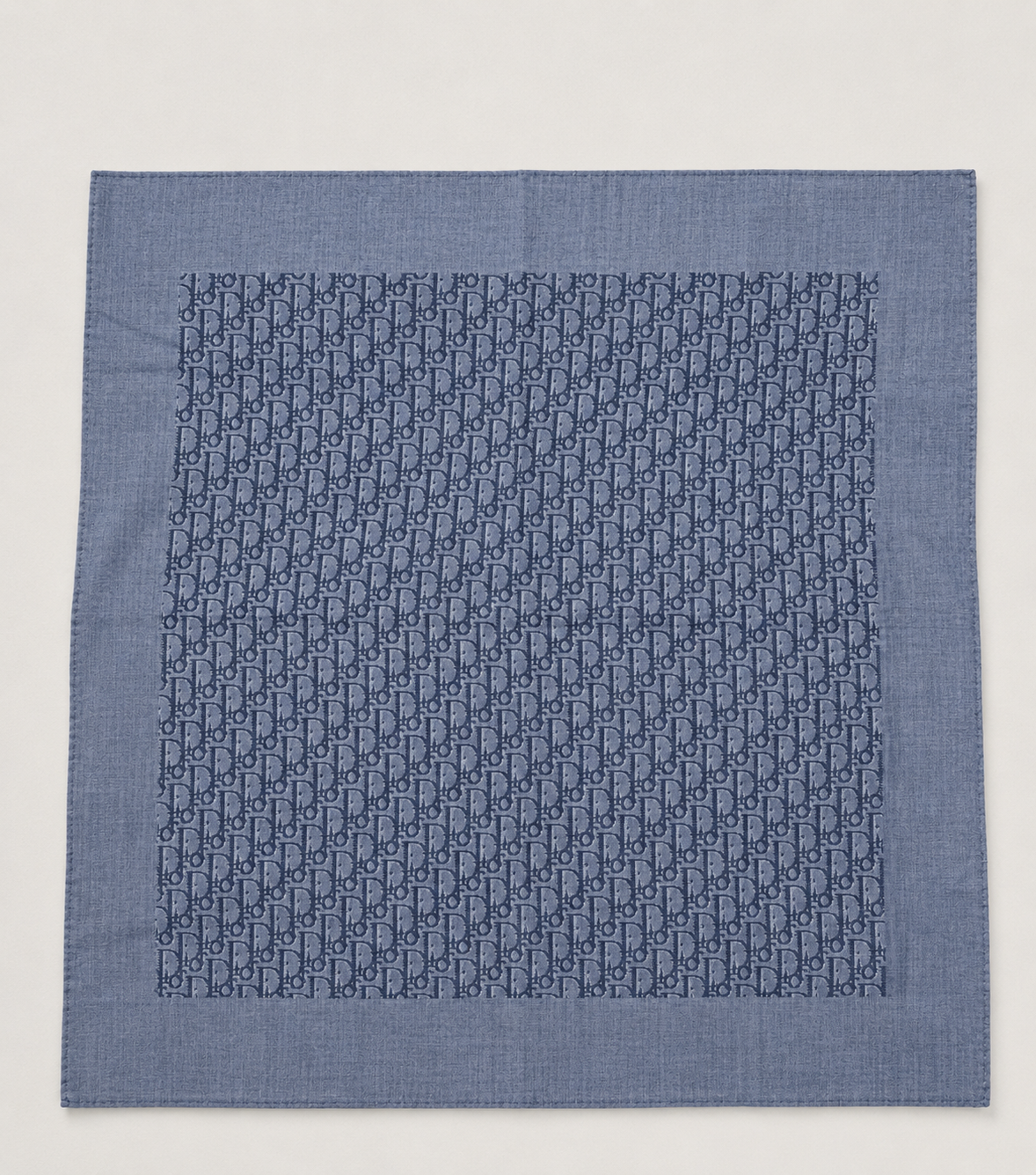 DIOR Foulard Carré Oblique en soie