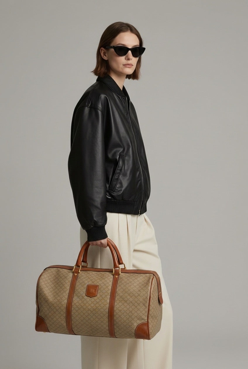 CÉLINE Sac Boston Triomphe 48h