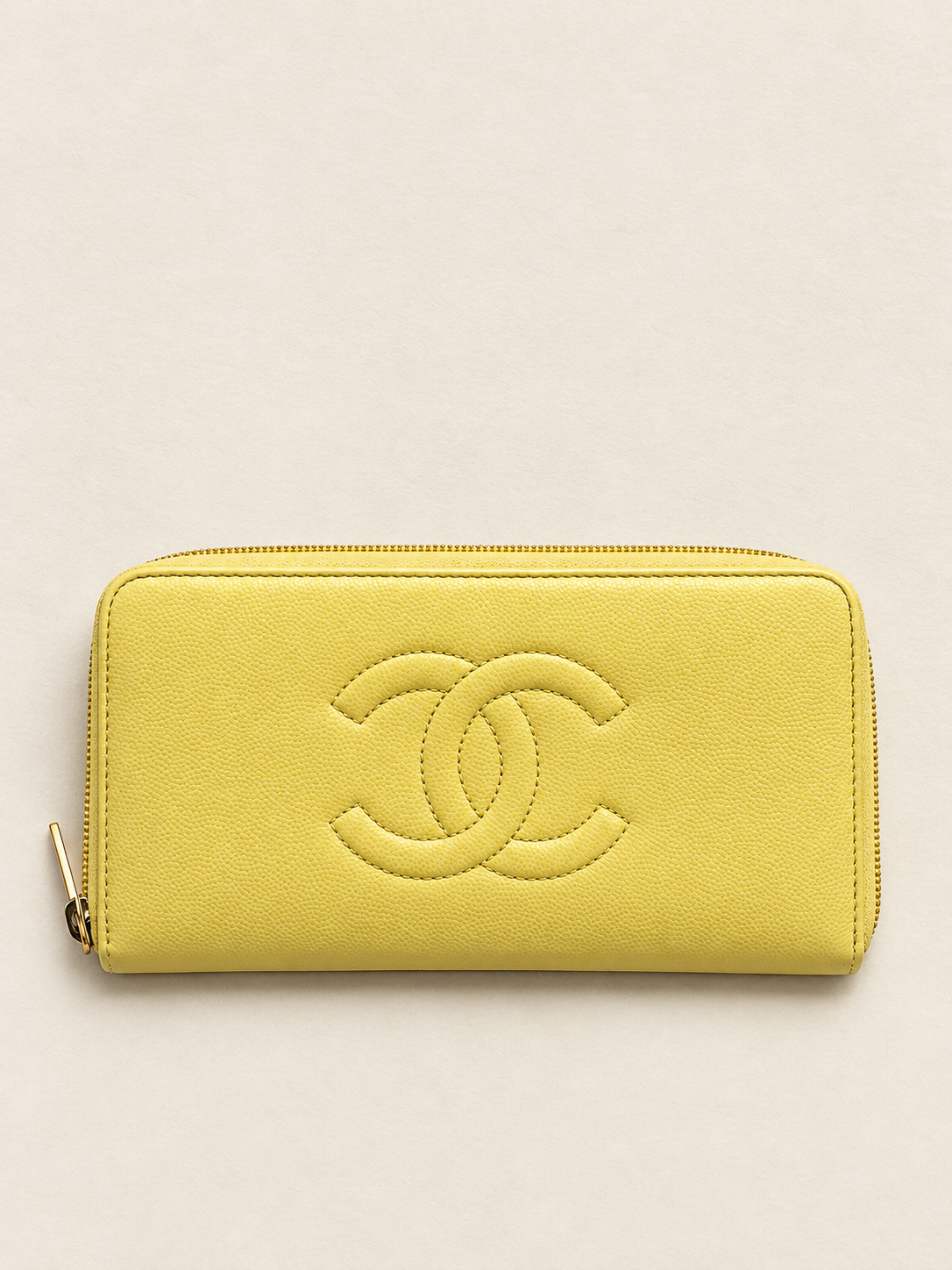 CHANEL Portefeuille Zipper