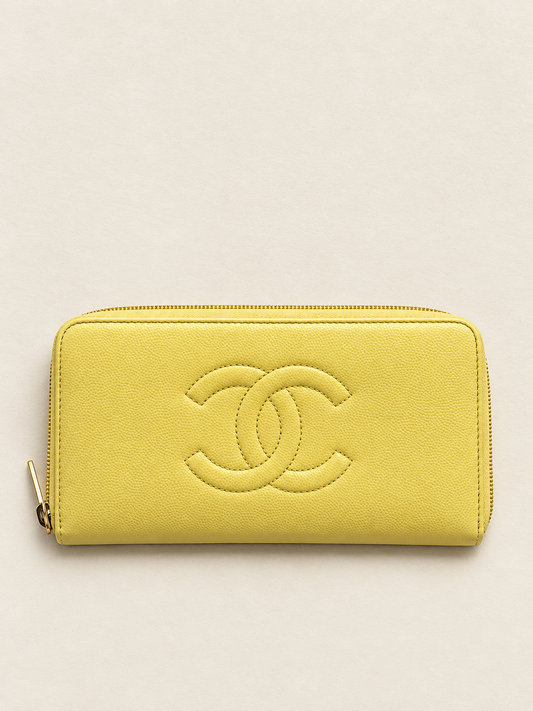 CHANEL Portefeuille Zipper