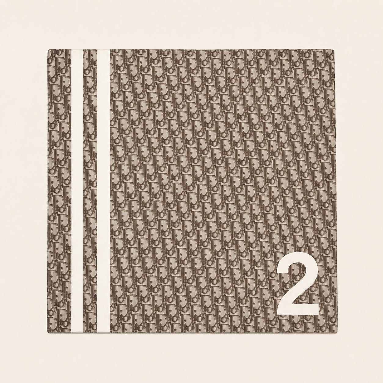 DIOR Foulard Carré Oblique
