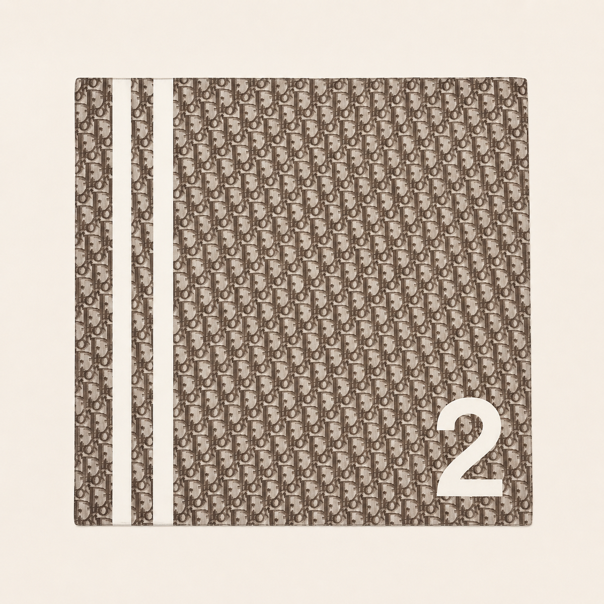 DIOR Foulard Carré Oblique
