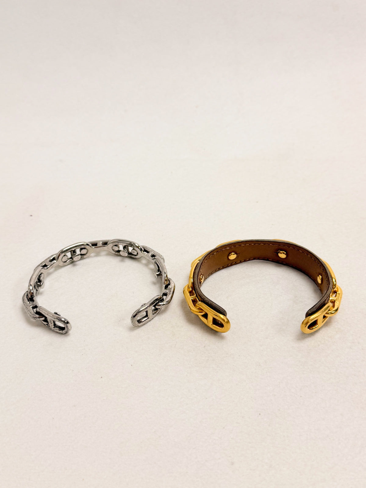 HERMES Bracelet chaîne d'ancre