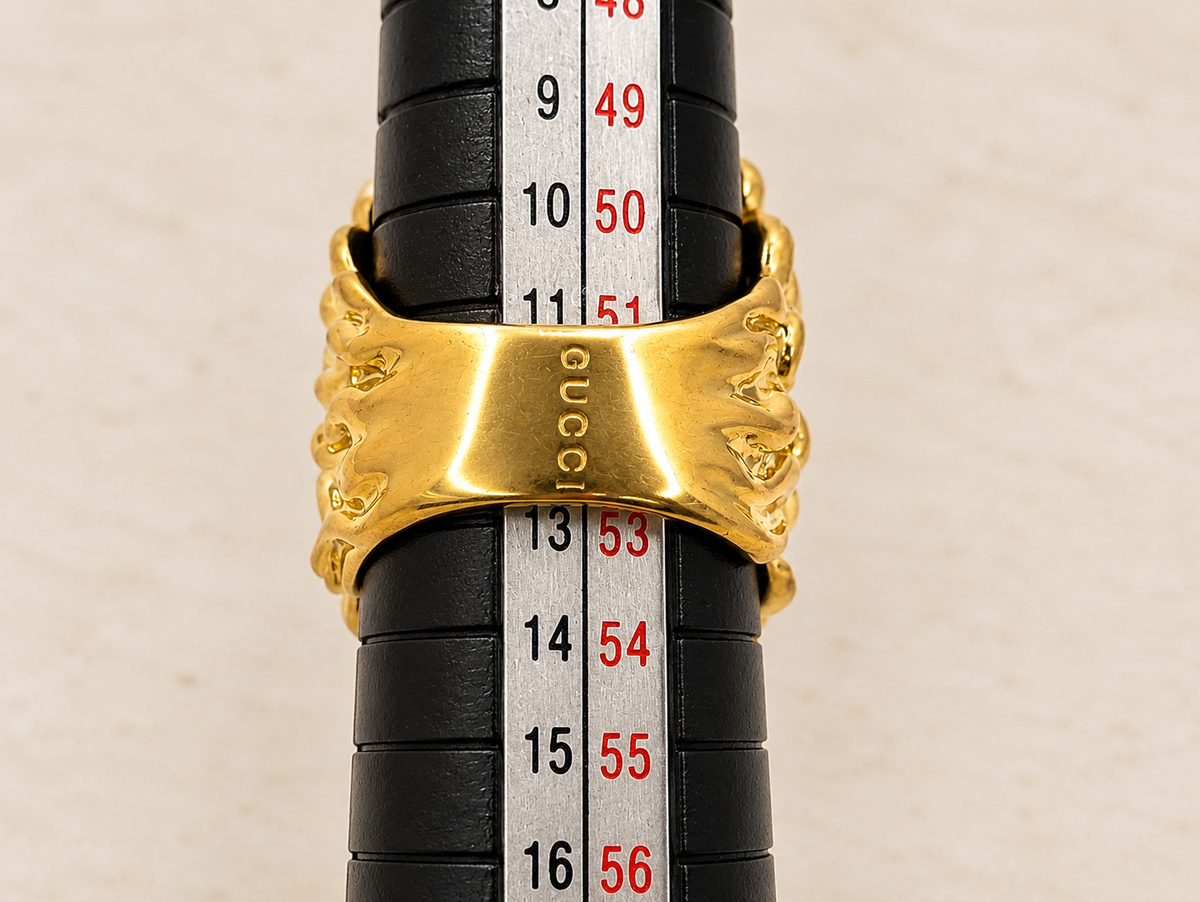 GUCCI Bague têtes de tigre