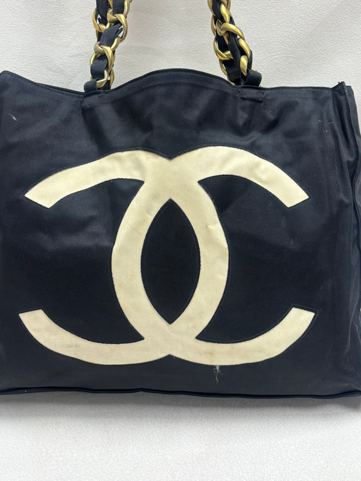 CHANEL Sac Cabas Logo
