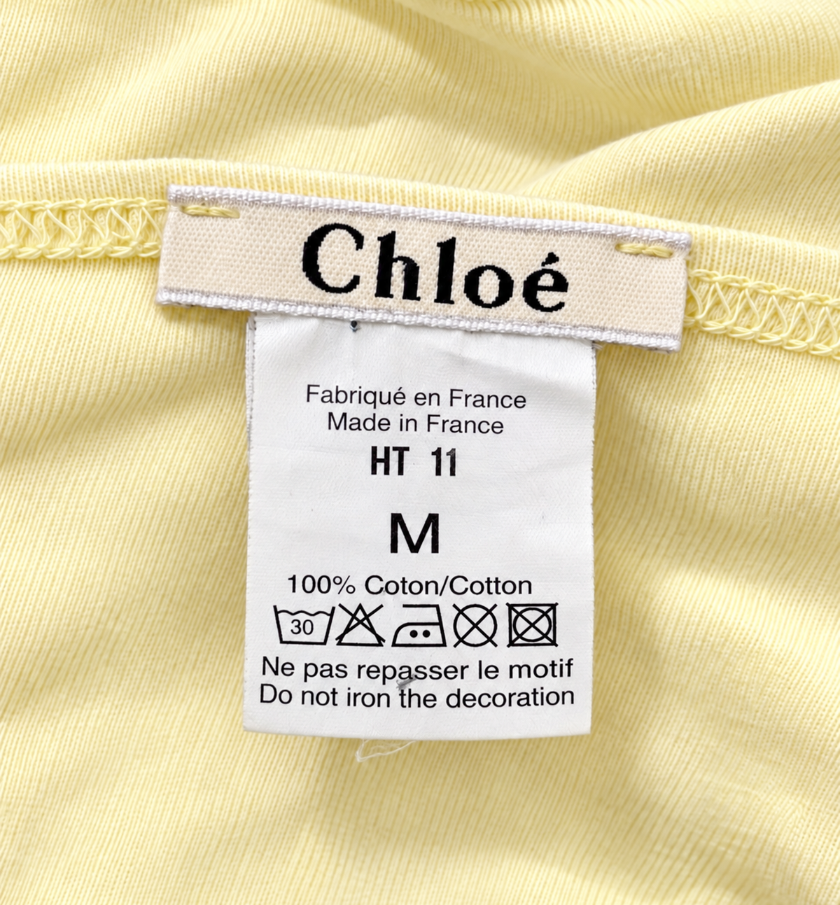 CHLOÉ Top banane 2001