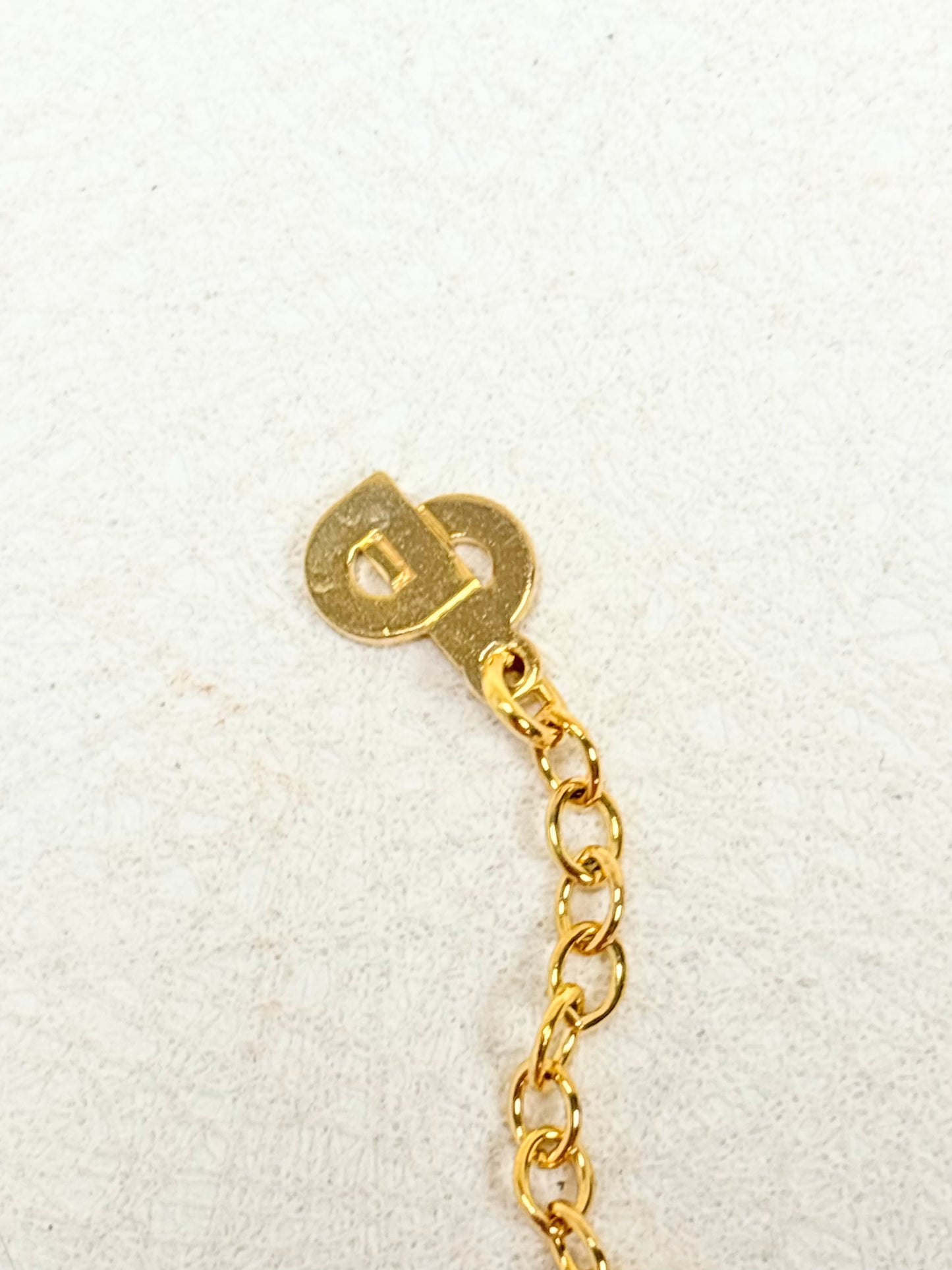 DIOR Collier Maille Plate