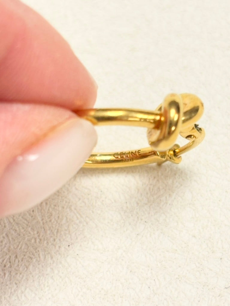 CÉLINE Boucles d'oreille Knot