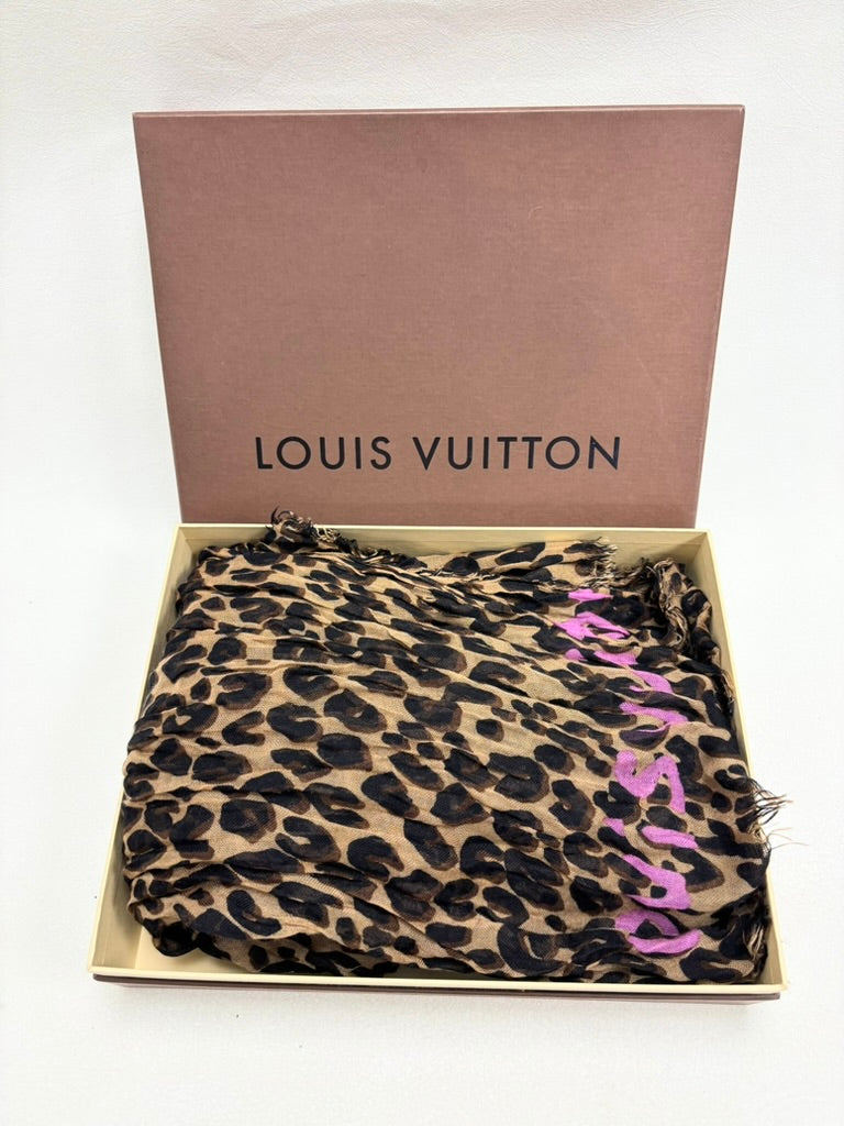 LOUIS VUITTON x Stephen Sprouse Foulard