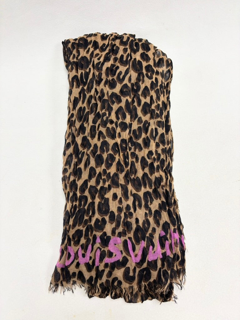 LOUIS VUITTON x Stephen Sprouse Foulard